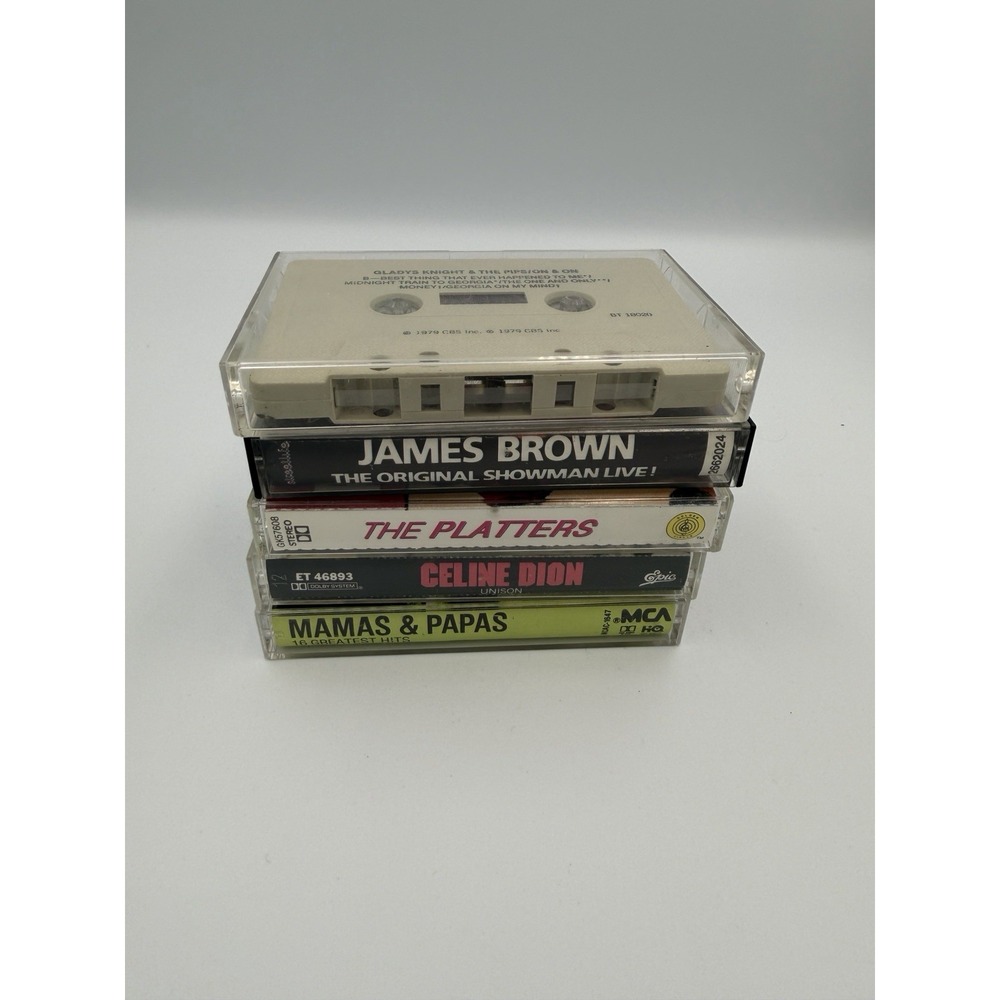 James Brown, The Platters, The Mamas & The Papas, Gladys Knight Tapes